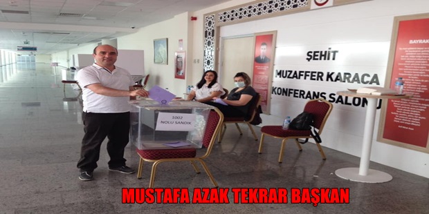 Mustafa Azak Tekrar Çorum Tabibler Odası Başkanı Oldu