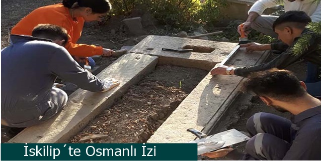  İskilip´de 50'ye yakın Osmanlı mezar taşı bulundu.