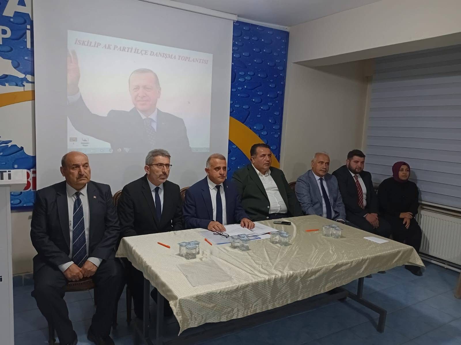 AK Parti İskilip İlçe Danışma Meclisi Toplantısı Gerçekleştirildi